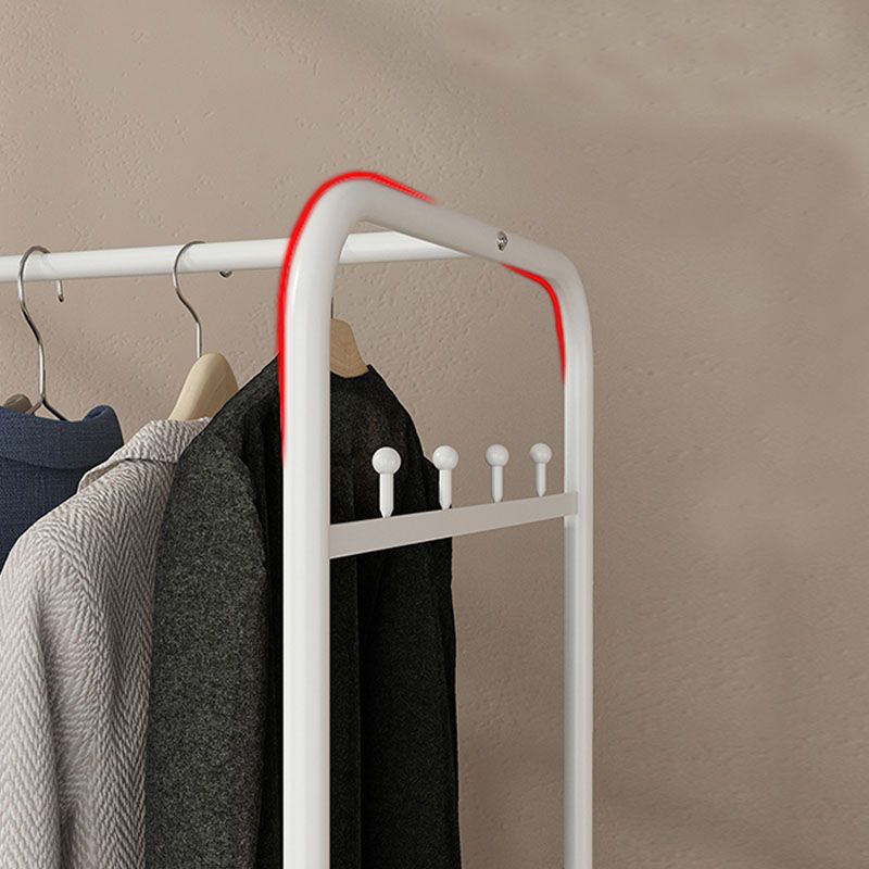 Modern Coat Rack Metal 5 or More Storage Shelf Organizer Coat Hanger