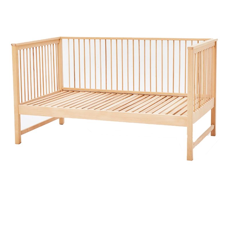 Farmhouse / Country Beech Washed Natural with Guardrail Nursery Bed