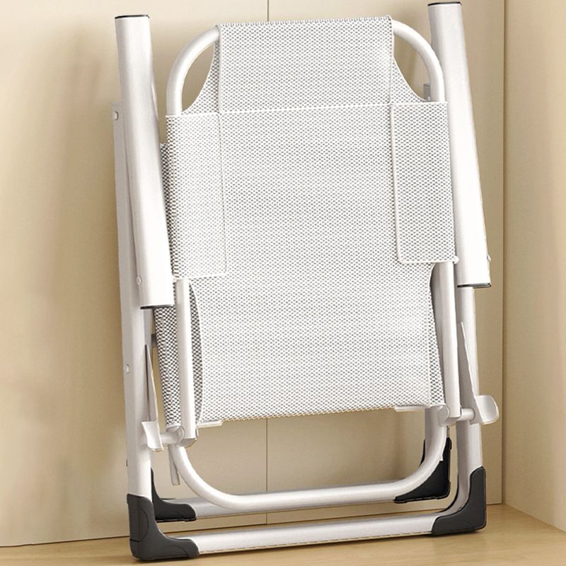 Contemporary Metal Frame Recliner Foldable Recliner Chair with Position Lock