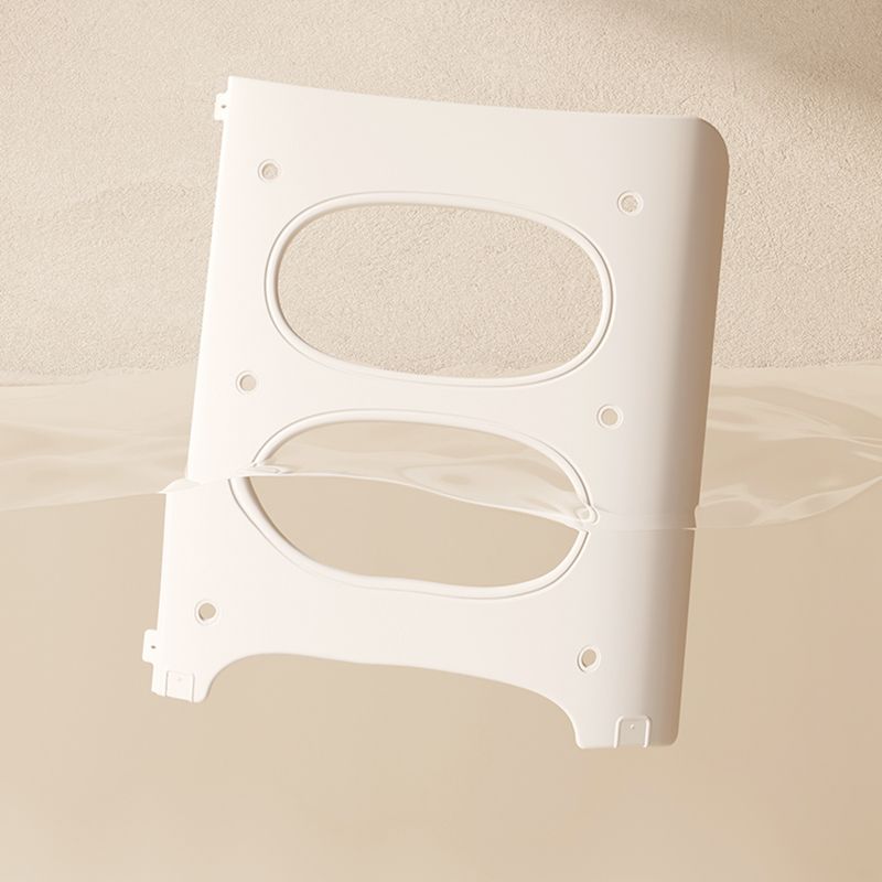 Modern Plastic Baby Changing Table Arch Top Changing Table With Safety Rails