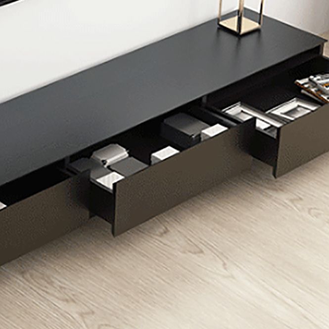 Contemporary Media Console TV Stand 3 Drawers TV Media Console