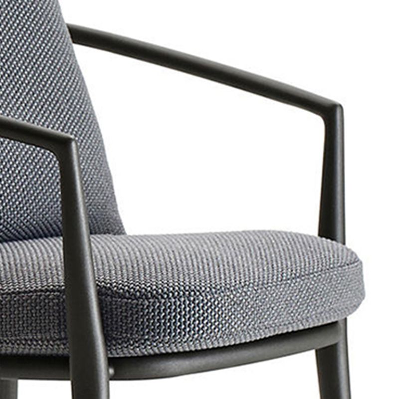 Contemporary with Arm Dining Chairs Water Repellent Finish Cushion Chairs