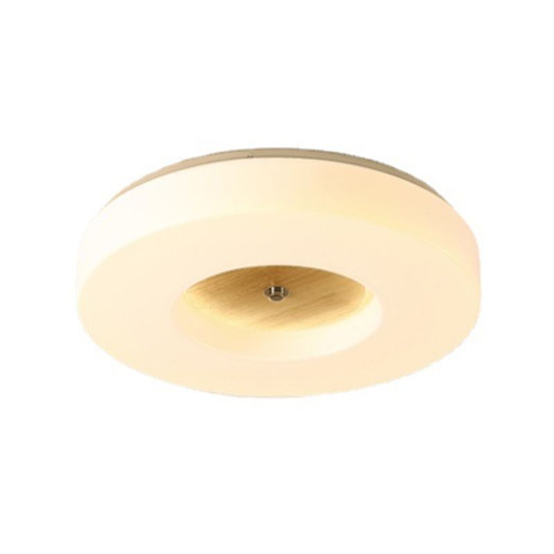 Modern Round Ceiling Mount Light LED Ceiling Light with Acrylic Shade for Aisle