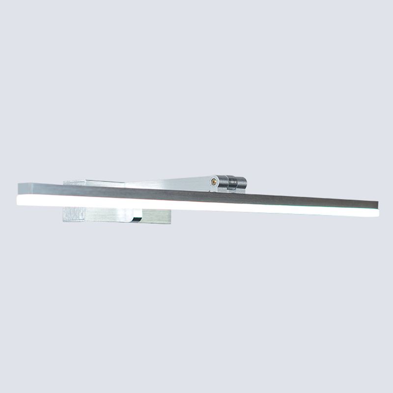 Lineaire metalen wandlamp Moderne stijl 1-licht spiegel wandmontage verlichting