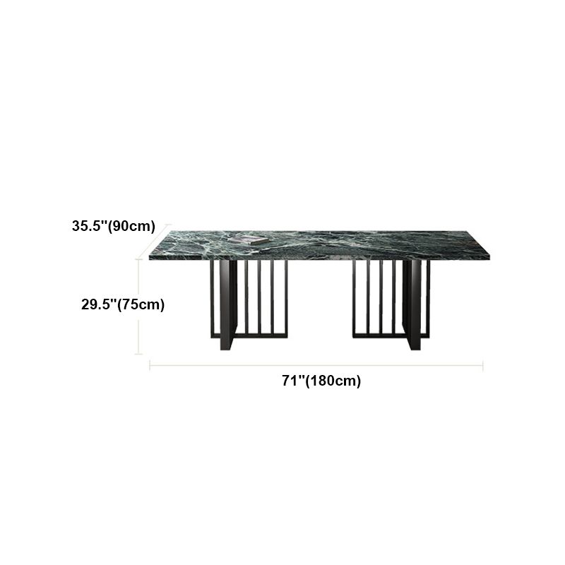 Contemporary 1/2/4/5/7 Pieces Dining Set Metal Dining Table Set