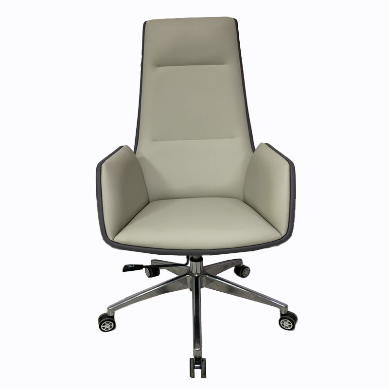 Armless Office Chair Conference Chair with Wheels for Office