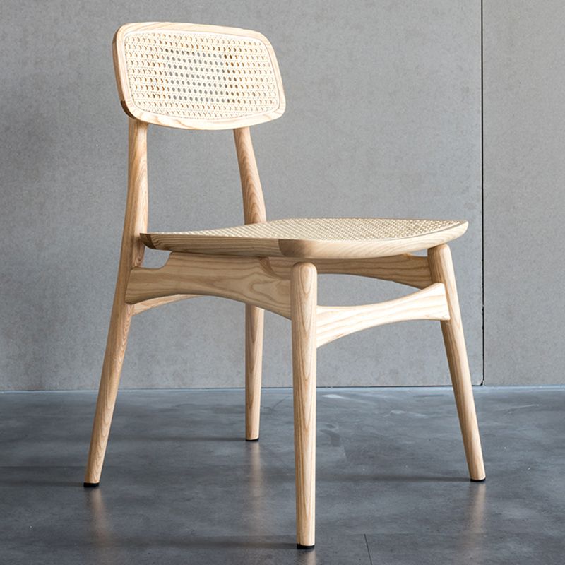 Modern Style Side Chair Solid Wood Restaurant Dining Side Chair