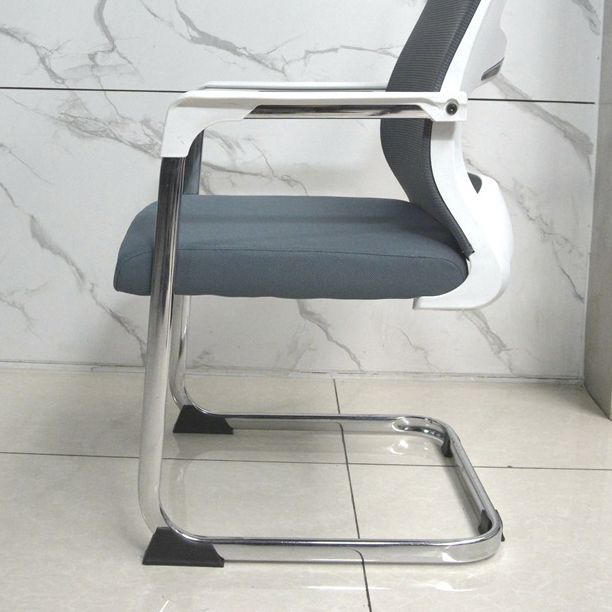 22"W Contemporary Desk Chair Breathable AirGrid Fixed Arms Office Chair