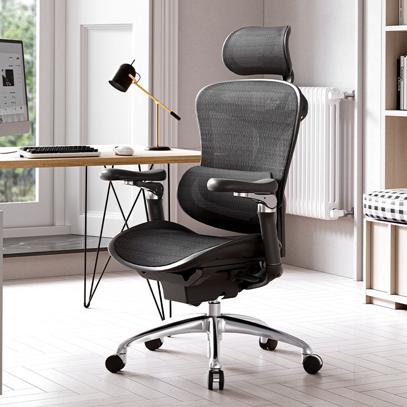 Modern Style Office Chair Adjustable Seat Height Desk Chair with Wheels