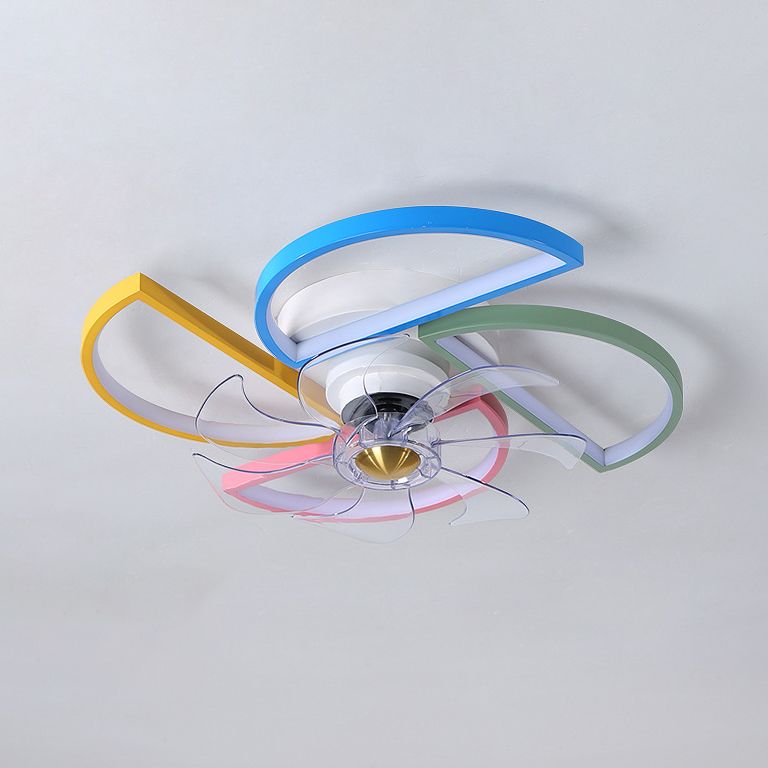 Kids Artistic LED Plafond ventilateur