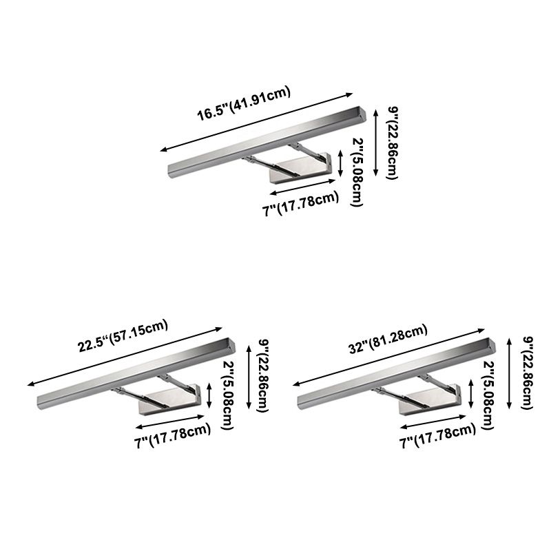 Luz de tocador lineal extensible al baño moderno LED LIGHT para espejo para espejo