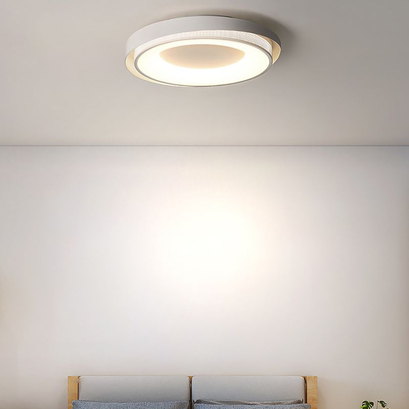 LED Modern Ceiling Light White Flush Mount Lighting for Restaurant