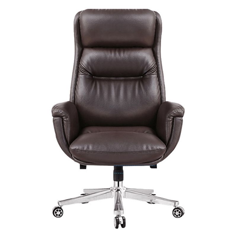 Contemporary PU Computer Chair High Back Swivel Managers Chair