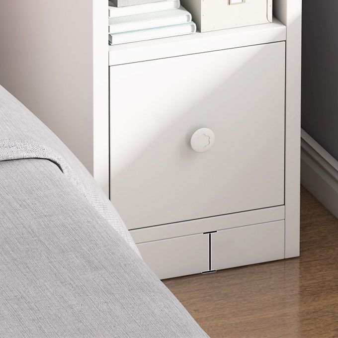 Modern Bed Nightstand Drawers Included Wood Night Table for Bedroom