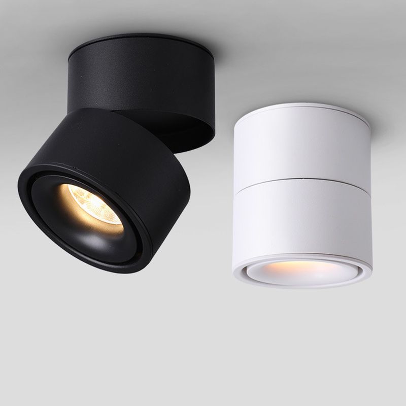 Mini lampada da soffitto a LED con montaggio su superficie Lampada da pannello spot per interni regolabile moderna nordica