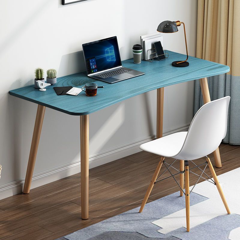 Free Form Bedroom Writing Desk Modern Style Wooden Working Table