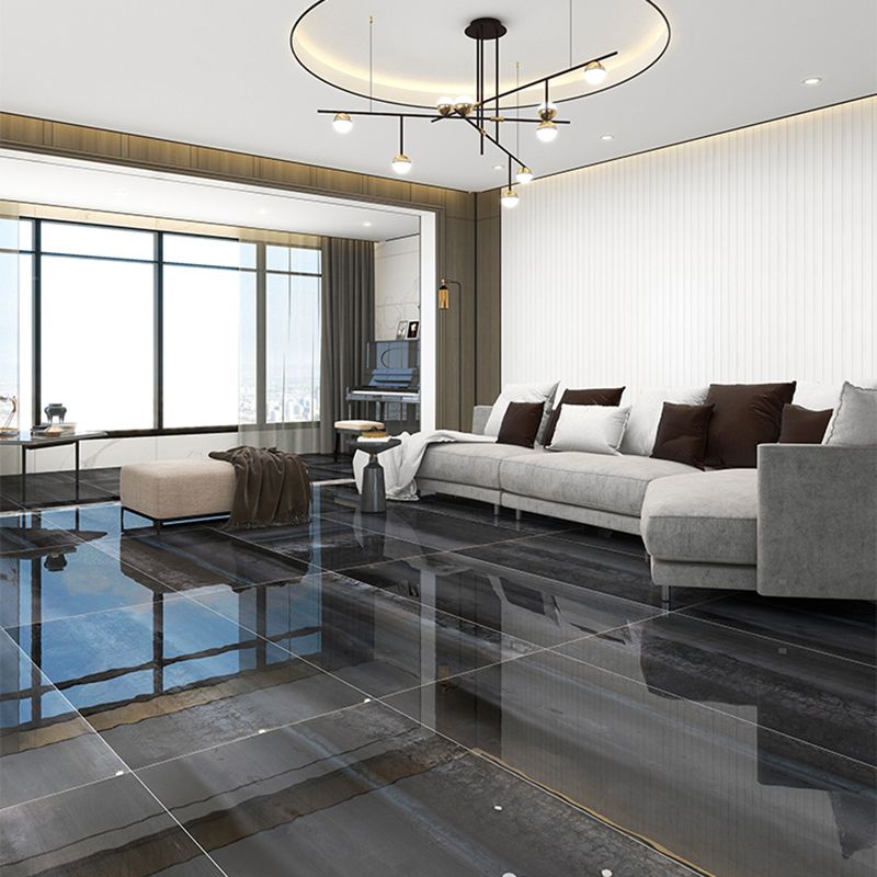 Rectangular Singular Tile Modern Mirrored Floor and Wall Tile