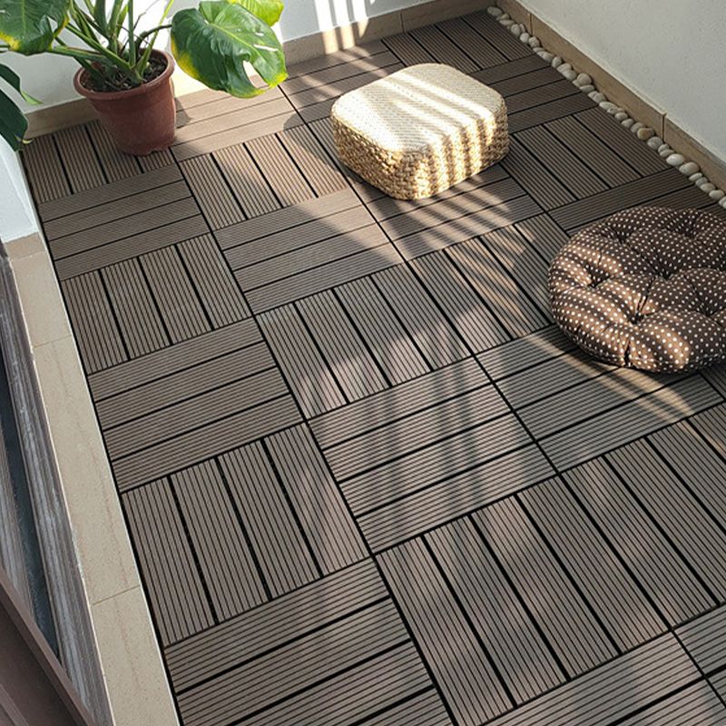 Traditional Flooring Tiles Water Resistant Click-Locking Hardwood Flooring