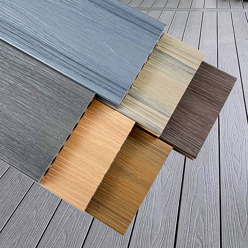 Traditional Nail Wooden Floor Rectangle Wood Tile for Patio Garden