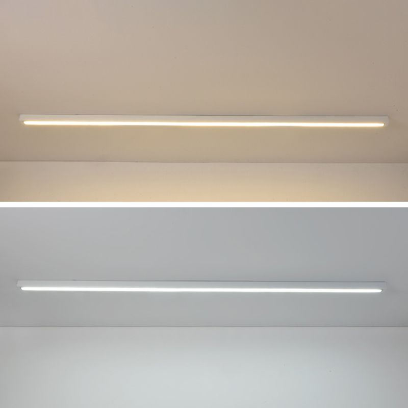 Linear Oberfläche montiert Lampe Nordic Acryl Wohnzimmer LED Flush Deckenleuchte Licht