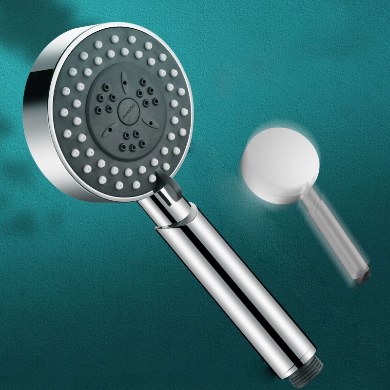 Contemporary Shower Head Combo Metal Round Handheld Shower Head