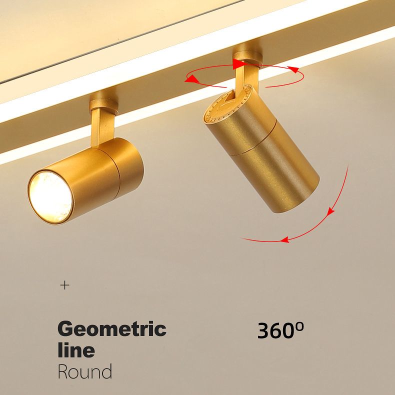 Rechteckiger Acrylschatten LED -Flush Mount in modern