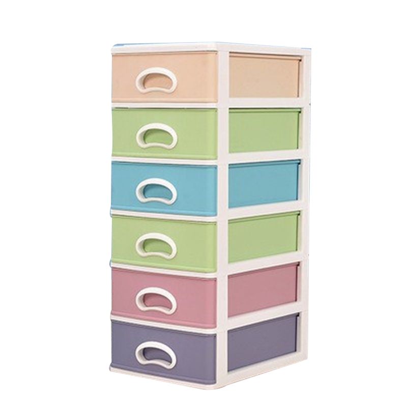 Modern Cabinet Plastic Drawers Filing Cabinet for Home Office