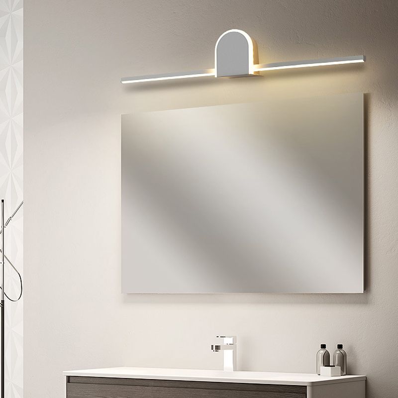 Minimalism Vanity Light Fixtures Metal LED Bathroom Mirror Lamp