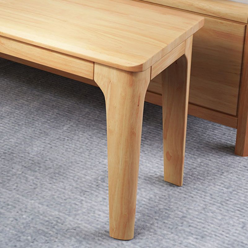 14-Inch Width Bedroom Bench Modern Style Solid Wood Seating Bench