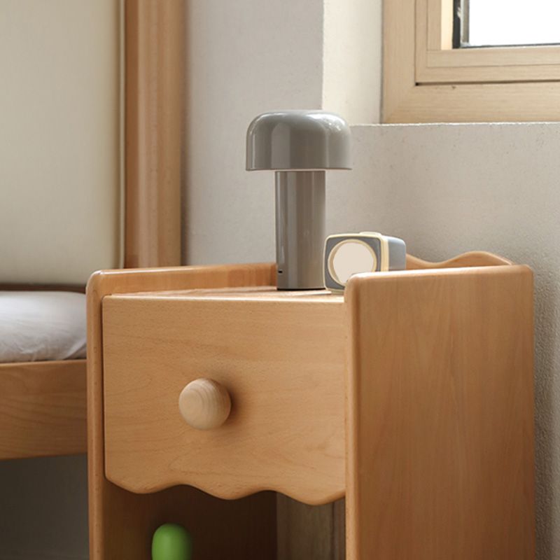 Light Wood Bedside Table for Nursery Modern & Contemporary Nightstands