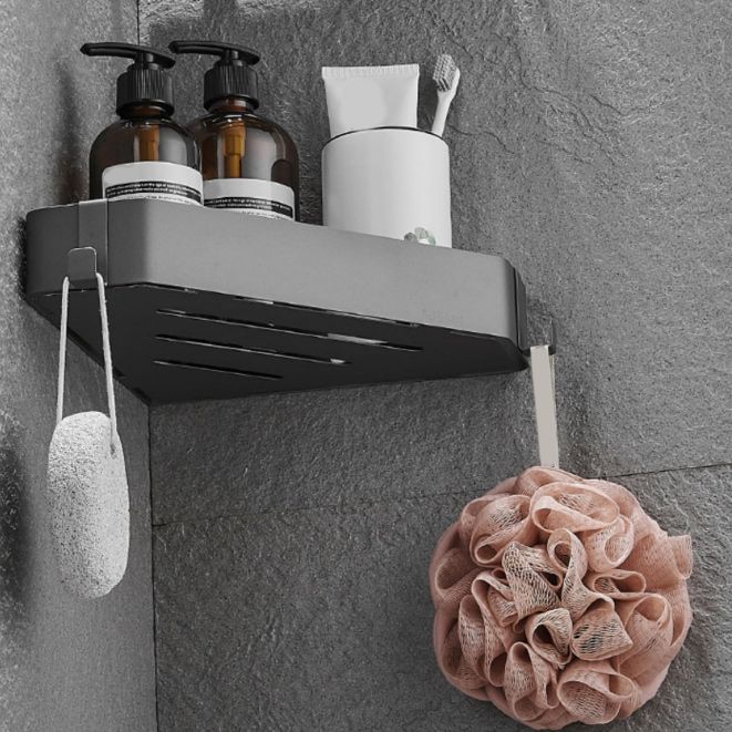 Stainless Steel Bathroom Accessory Set Modern Triangle Basket