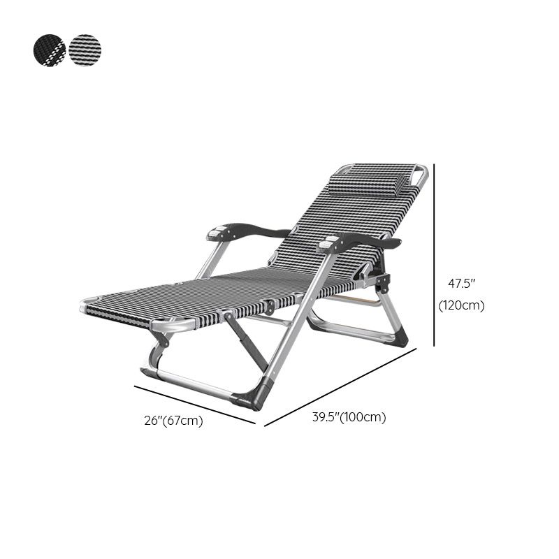 Metal Modern Standard Recliner Standard (No Motion) Recliner Chair with Arm