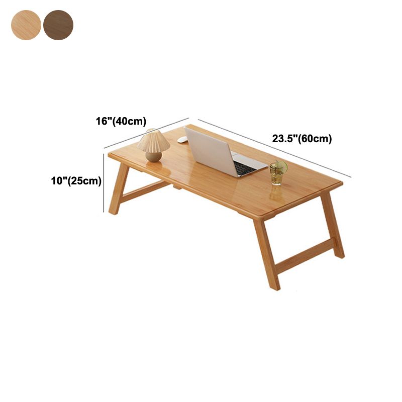 Contemporary Style Engineered Wood Desk Rectangle Folding Desk