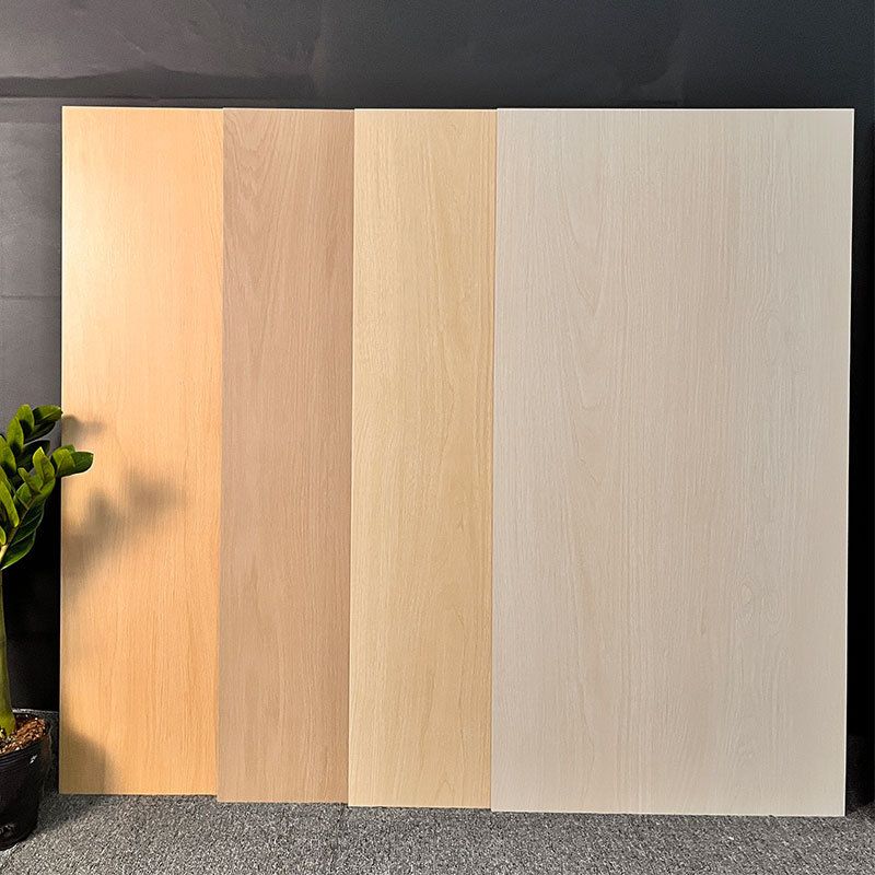 Modern Style Waterproof Floor Tile Wooden Effect Straight Edge Rectangle Floor Tile