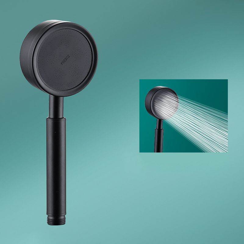 Contemporary Shower Combo Handheld Shower Head with Round Shape