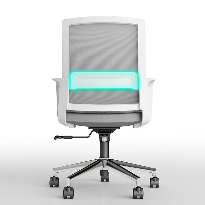 Modern Fixed Arms Conference Chair Mesh Seat and Back Chair for Office