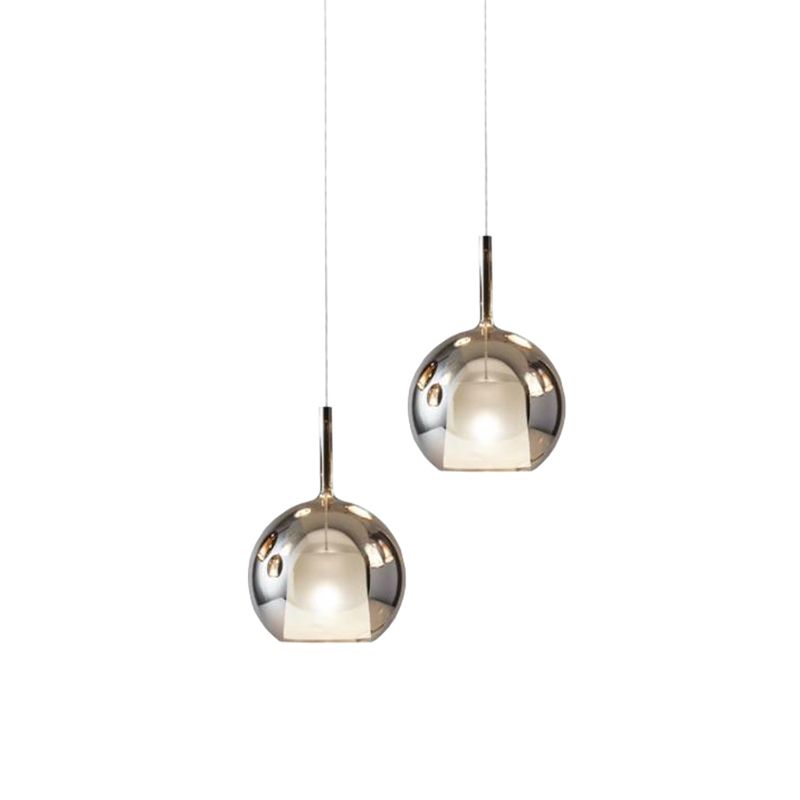 Glass Hanging Pendant Light Modern Style Suspension Pendant Light for Dining Room