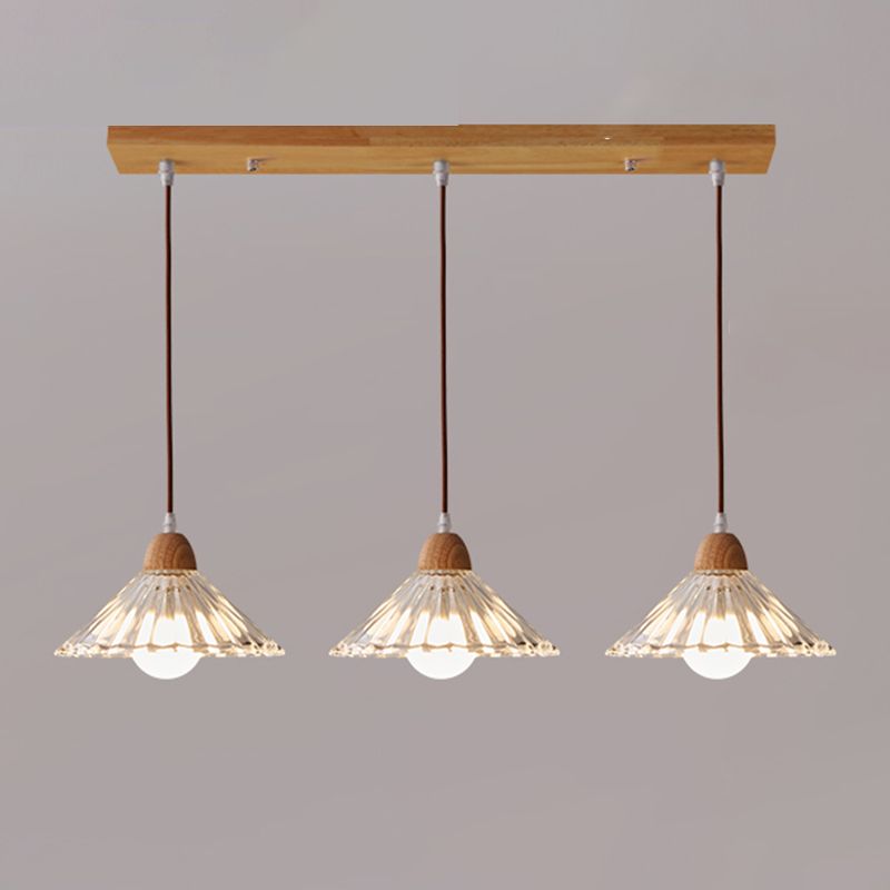 Modern Style Hanging Light Creative Glass Pendant Lighting Fixture for Dining Room