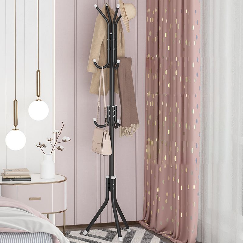 Modern Entryway Kit Metal Hooks Included Free Standing Hall Stand Coat Hanger