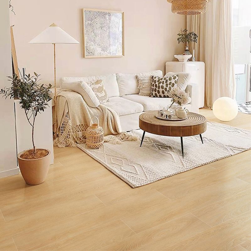 Modern Style Floor Tile Waterproof Wooden Effect Straight Edge Floor Tile