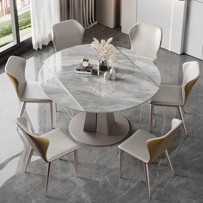 Modern 1/2/5/7 Pieces Dinette Set Round Dining Room Table Set