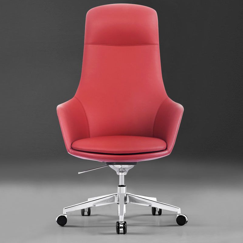 Modern Swivel Chair Desk Chair Faux Leather Executive Managers Chair