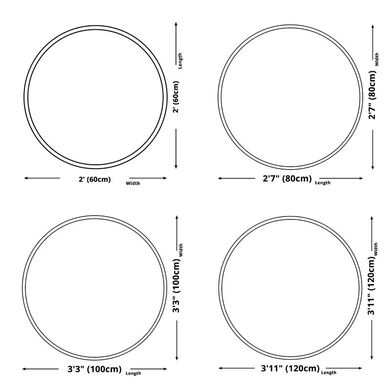 Mehrfarbiger einfacher Krawatten-Teppich zeitgenössischer Shag Round Area Teppich Polyester Nicht-Rutsch-Backing-Teppich für Wohnkultur