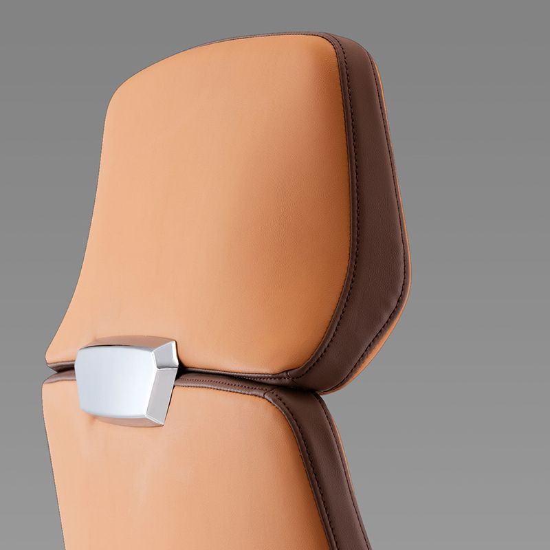 Modern Leather Executive Chair No Arm Managers Chair for Office