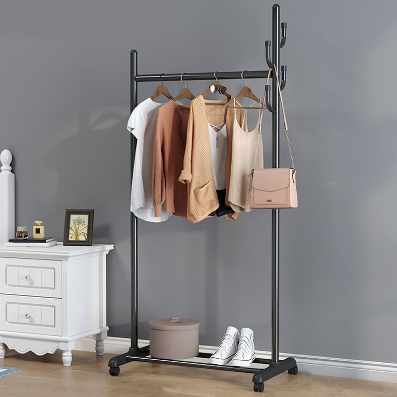 Coat Hanger Metal Hanging Hooks Storage Shelf Entryway Kit Hall Stand