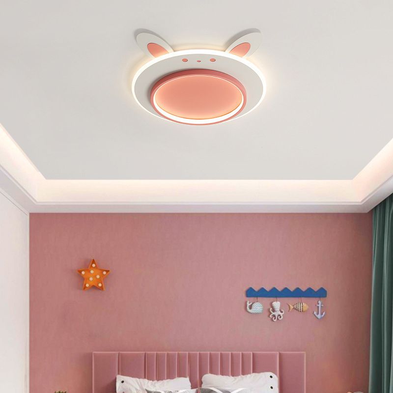 LED Ceiling Mount Light Children Ceiling Light with Acrylic Shade for Kid's Room