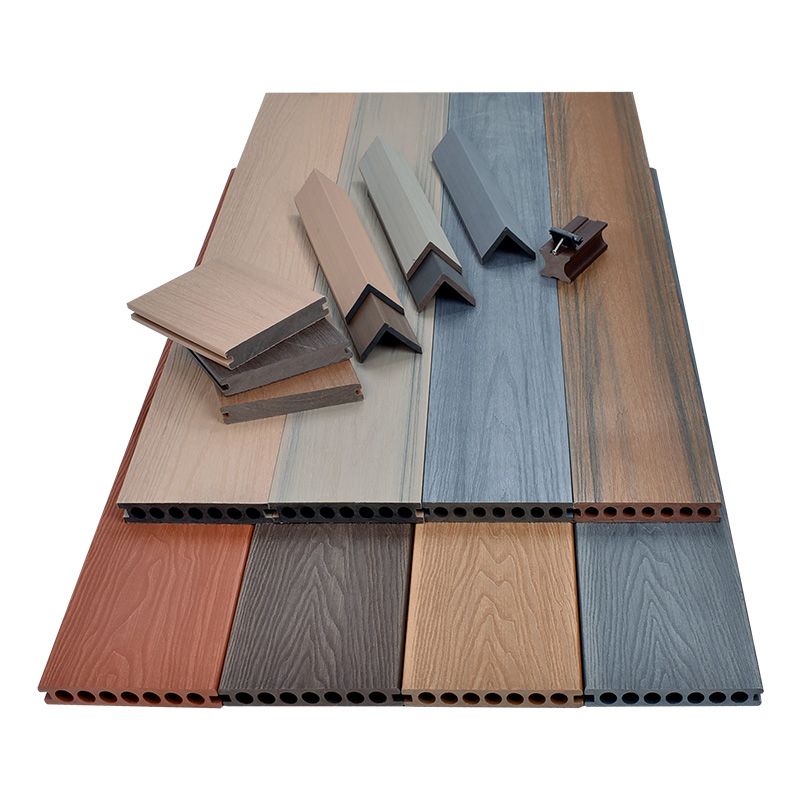 Modern 200-Pack Wooden Wall Planks Brown Wood Solid Wood Flooring for Patio