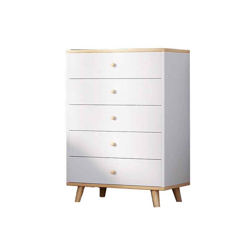 Contemporary Accent Chest 13.38" Wide Wood Rectangle Chest with Drawers