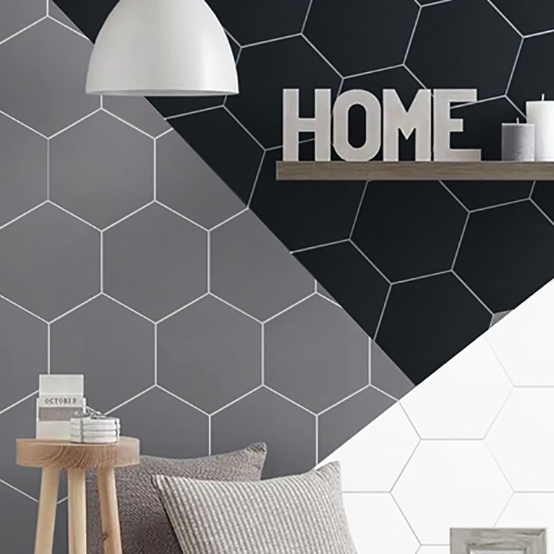 Hexagonal Peel and Stick Tiles Modern Peel and Stick Backsplash 20 Pack for Bathroom