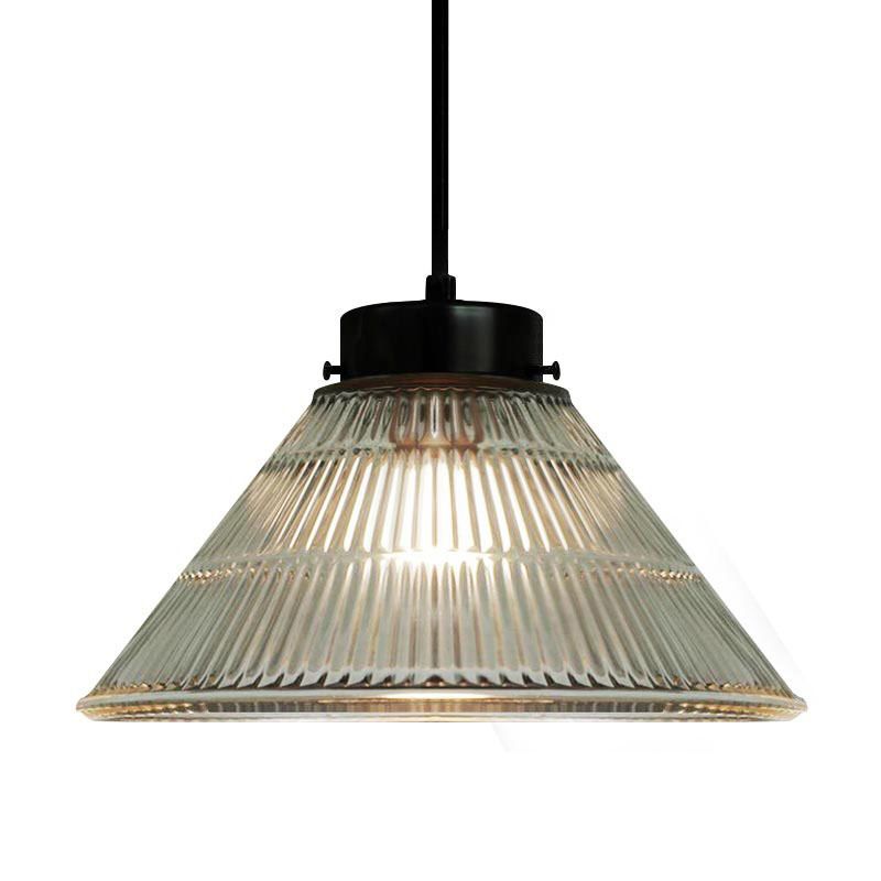 Verre géométrique Drop pendentif industriel 1 Light Sispension Lighting Lild